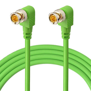 Eightwood BNC Cable 3G/HD SDI Cable(1M/3.28ft 75Ω) BNC to BNC Extension Coaxial Cable for Cameras and Video Equipment，Supports HD-SDI/3G-SDI/4K/8K，SDI Video Cable Green 1Pcs