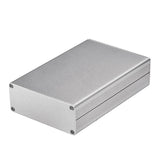 Aluminum Project Box Electronic Enclosure Case for PCB Board DIY, 4.32" x 2.82" x 1.13"(LWH) Symmetrical Split Body with Stripped Sides Box