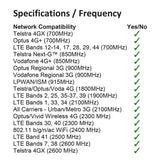 GSM 3G 4G LTE Dual Band Antenna 698-960/1710-2690MHZ 16dBi SMA Connector 6.56ft Cable Mobile Hotspot/WiFi Router/USB Modem/Mobile Phone Signal Booster/4g Security Camera